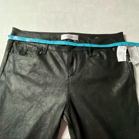 Habitual • Black Coated Glitter Skinny Jeans. Size 28 - Picture 3 of 16